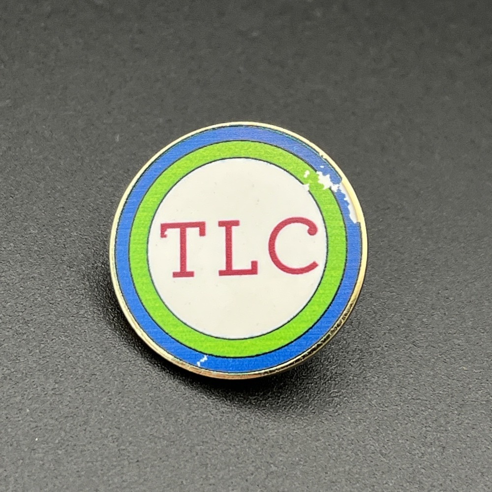 TLC‎ Tender Loving Care Lapel Hat Pin